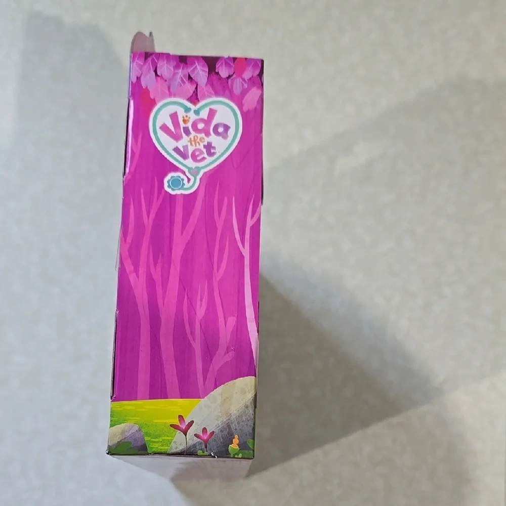 Purple Doll & Accessories Set‎ with Vibrant Packaging